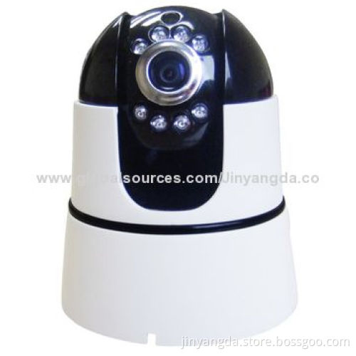 H264 720P CMOS IP Security CCTV Camera, 30fps for 1,280 x 720P Image Frame Rate